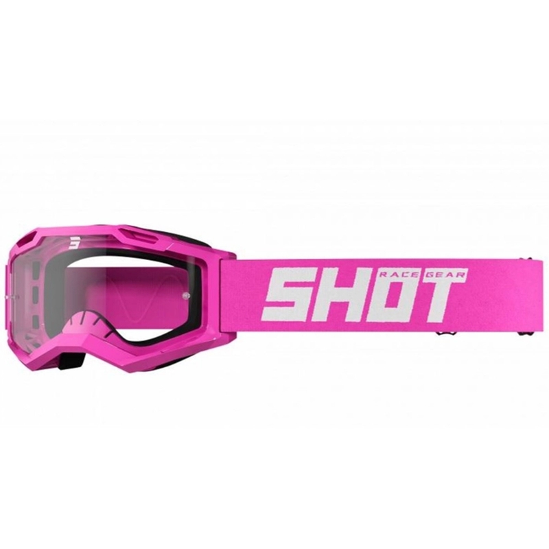 Motokrosové okuliare Shot Assault 2.0 Solid fluo ružové