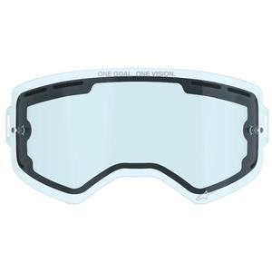Plexi pre okuliare Alpinestars Supertech dvojité antifog modré