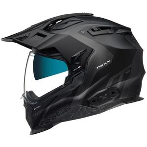 Enduro prilba NEXX X.Wed 2 Vaal Carbon čierna výpredaj - II. akosť