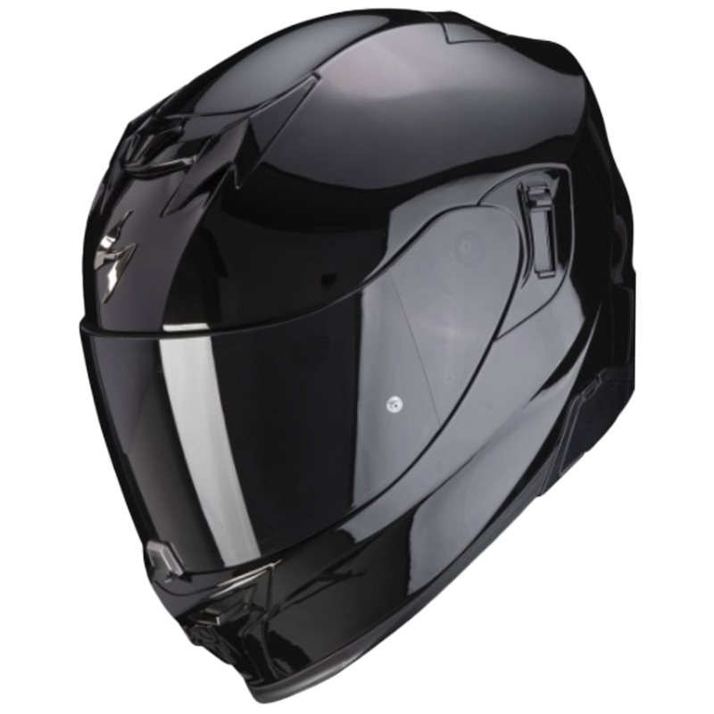 Integrálna prilba Scorpion EXO-520 EVO AIR Solid čierna lesklá výpredaj 2 - II. akosť