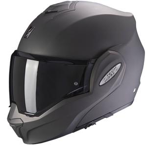Preklápacia helma na motorku Scorpion EXO-TECH EVO Solid matná antracitová - II. akosť