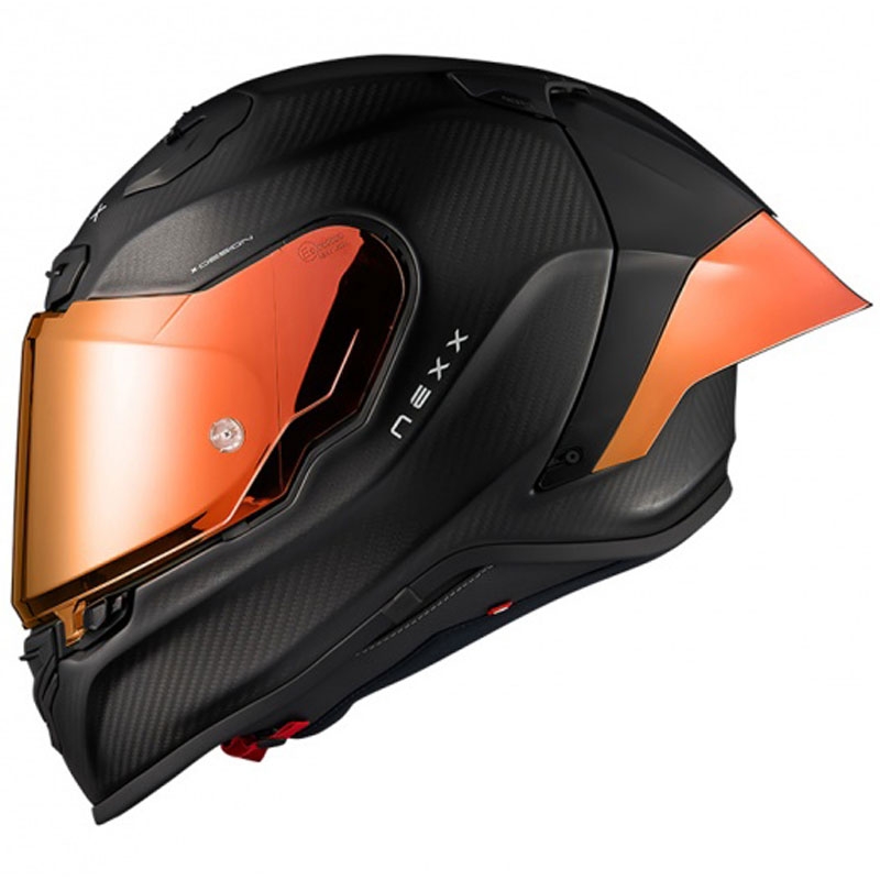 Integrálna helma na motorku Nexx X.R3R Zero PRO 2 Carbon MT matná červená výpredaj - II. akosť