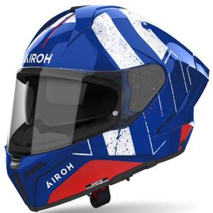 Integrálna prilba na motorku Airoh MATRYX Scope modro-červená
