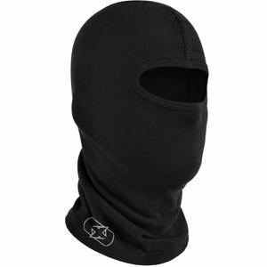 Kukla na motorku Oxford Balaclava Deluxe Merino vlna čierna
