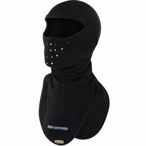 Kukla na motorku Oxford Balaclava Deluxe Micro Fleece čierna