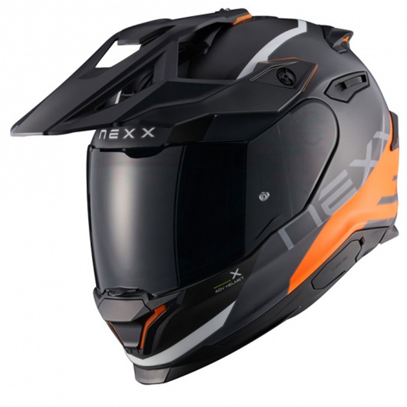 Enduro prilba na motorku NEXX Y.TRAVL Quest matná oranžová - II. akosť výpredaj