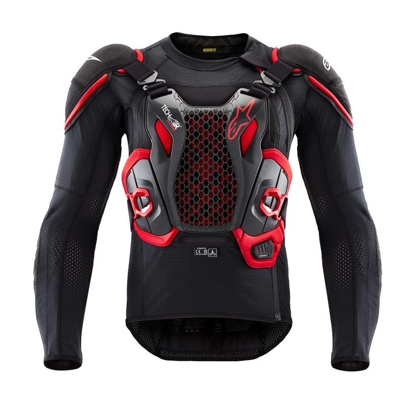 Airbagová vesta Alpinestars TECH-AIR®OFF-ROAD system čierno-červená 2 - II. akosť