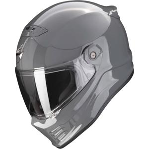 Integrálna prilba na motorku SCORPION COVERT FX cementová šedá - II. akosť