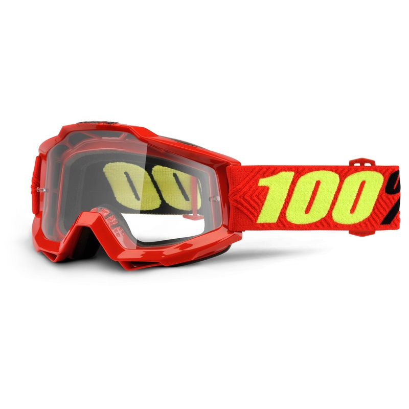 Motokrosové okuliare 100% Accuri OTG Saarinen (číre plexi)