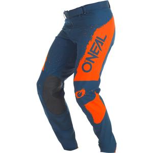 Motokrosové nohavice O'Neal Mayhem Paint modro-oranžové