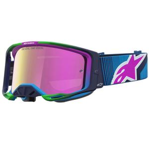 Motokrosové brýle Alpinestars Vision 8 Maven modro-fialové