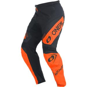 Motokrosové nohavice O'Neal Element Racewear čierno-oranžové