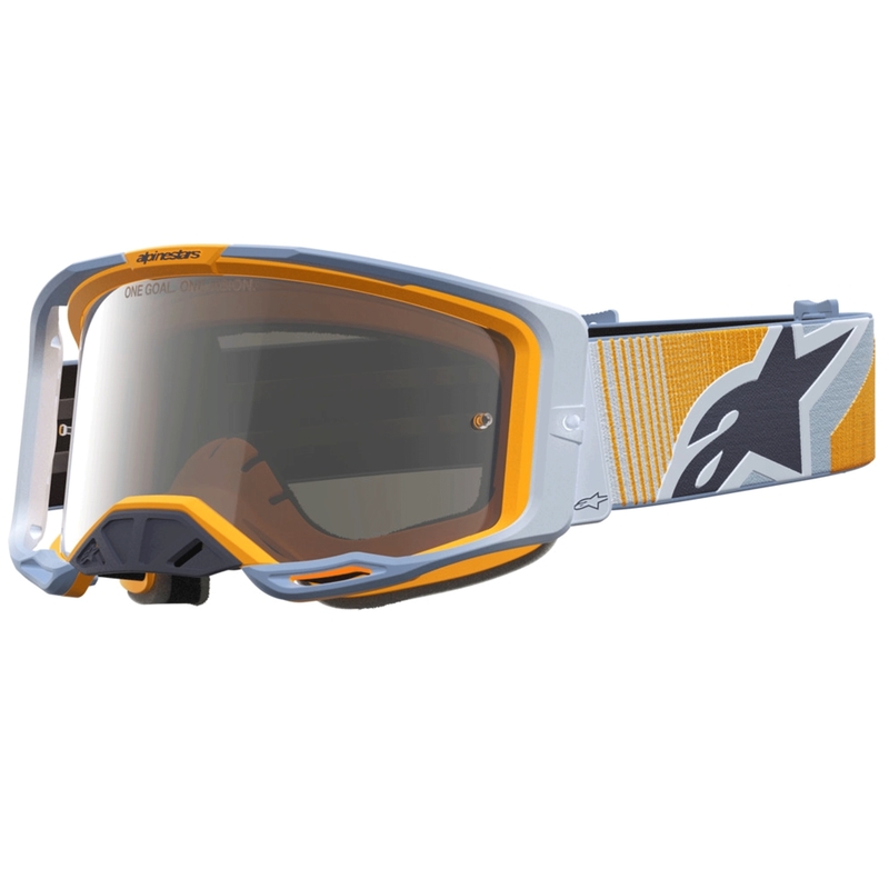 Motokrosové brýle Alpinestars Vision 8 Maven modro-oranžové