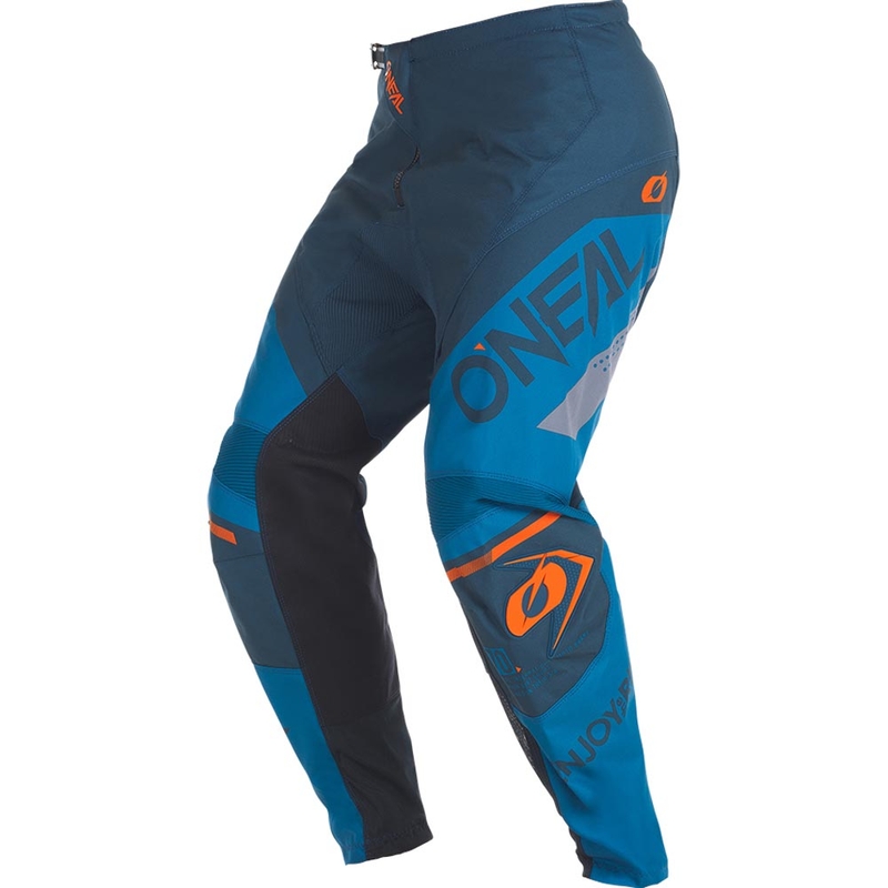 Motokrosové nohavice O'Neal Element Factor modro-oranžové