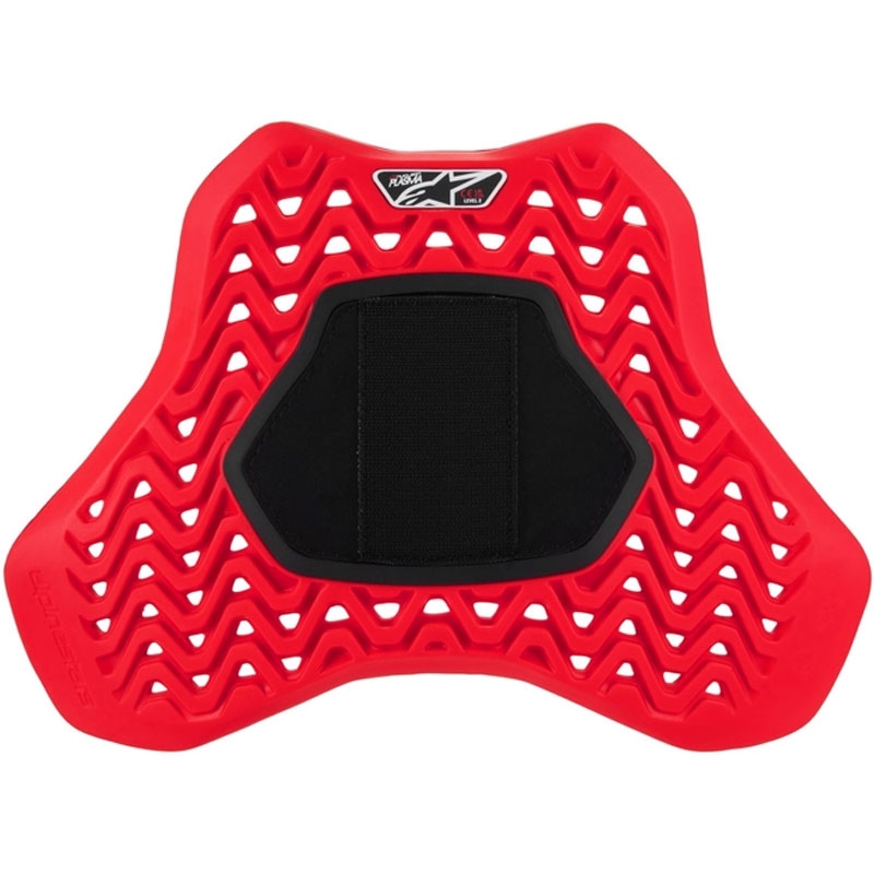 Chránič hrudi Alpinestars Nucleon Plasma Racing vkladacia so suchým zipsom červeno-čierny