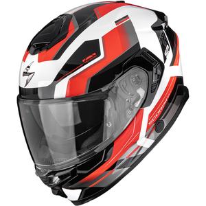 Integrálna prilba na motorku Scorpion EXO-GT SP Air Arkon bielo-červená