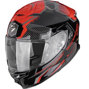 Integrálna prilba na motorku Scorpion EXO-GT SP Air Atlas čierno-červená