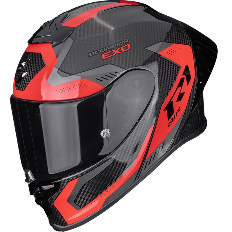 Integrálna prilba na motorku Scorpion EXO-R1 EVO II Air Propel čierno-červená