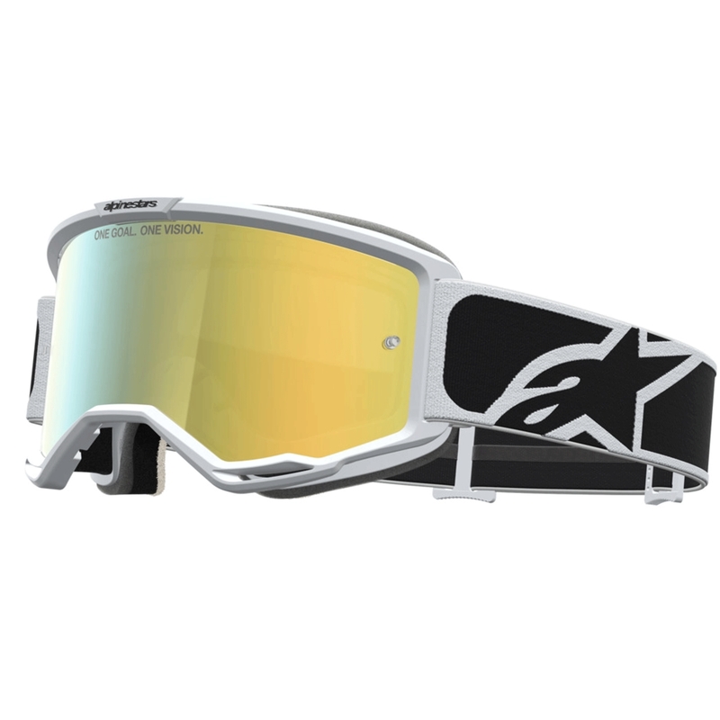 Motokrosové brýle Alpinestars Vision 5 Rora černo-bílé