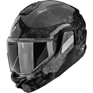 Preklápacia helma na motorku Scorpion EXO-TECH II Onyx Carbon čierna