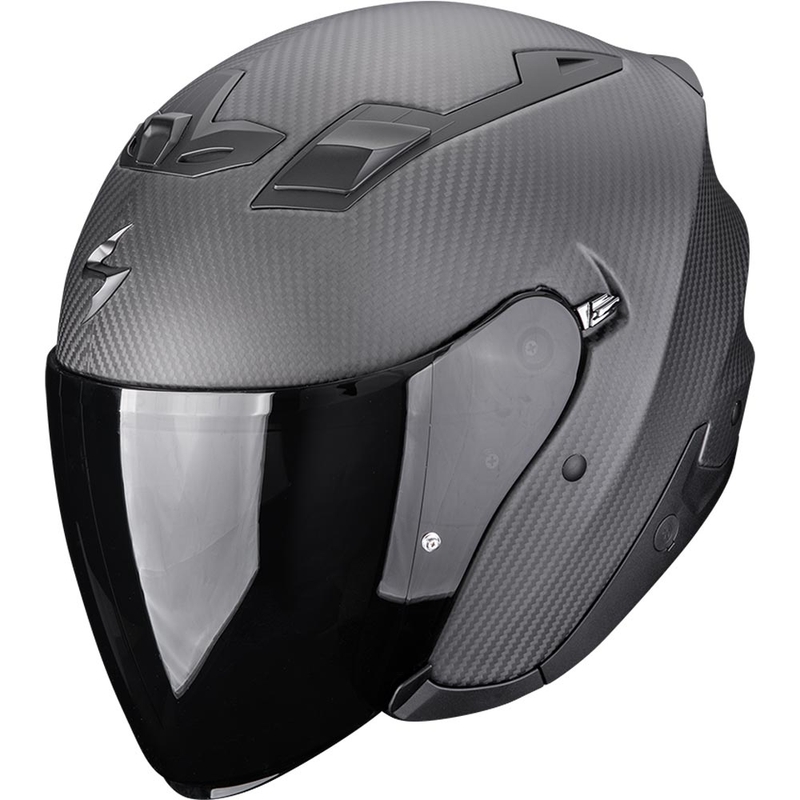 Otvorená prilba na motorku Scorpion EXO-Z1 Carbon Solid matná čierna
