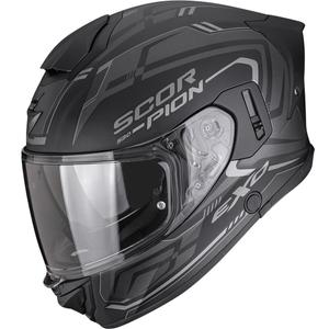 Integrálna helma na motorku Scorpion EXO-530 Air Slope matná čierno-strieborná