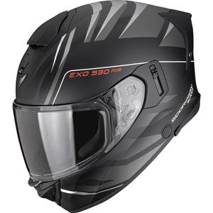 Integrálna helma na motorku Scorpion EXO-530 Air Tigris matná čierno-strieborná