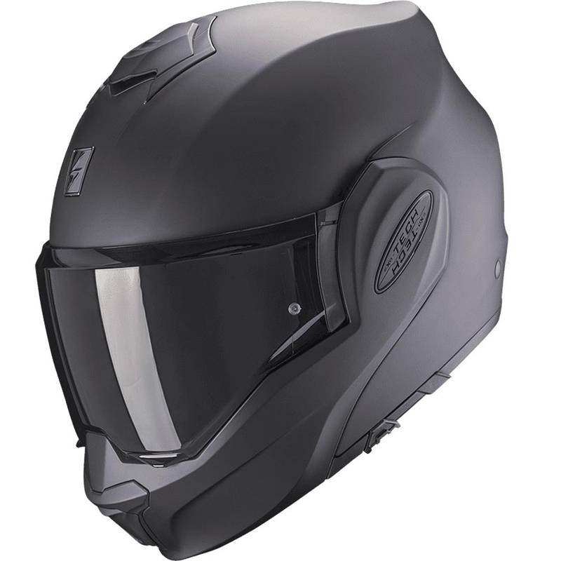 Preklápacia helma na motorku Scorpion EXO-TECH Lite Solid matná čierna
