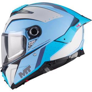Integrálna prilba na motorku MT Thunder 4 R SV Wind Tunnel C7 matná modro-šedá