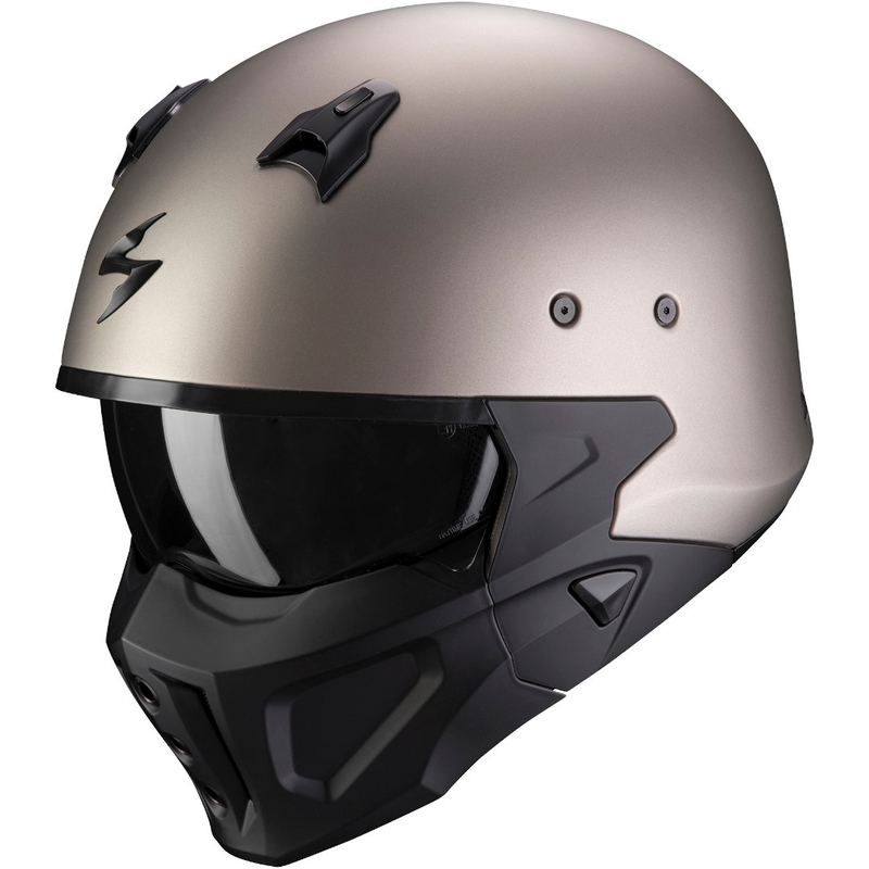 Prilba Scorpion COVERT-X Solid titánová