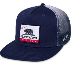 Kšiltovka Alpinestars Cali Gradient Trucker modro-bílá