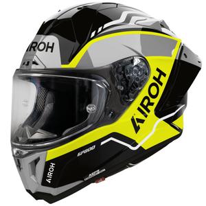 Integrálna helma na motorku Airoh GP 800 Lane fluo žltá