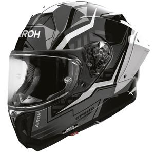 Integrálna helma na motorku Airoh GP 800 Victory strieborná