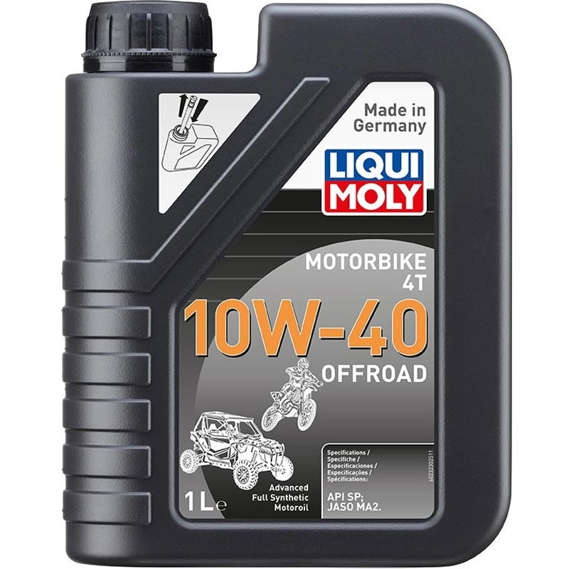 Syntetický motorový olej Liqui Moly Motorbike 4T 10W40 Offroad1 l