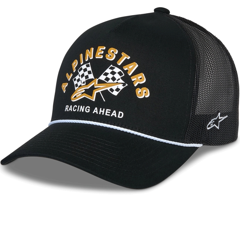 Kšiltovka Alpinestars Finisher Trucker černo-černá
