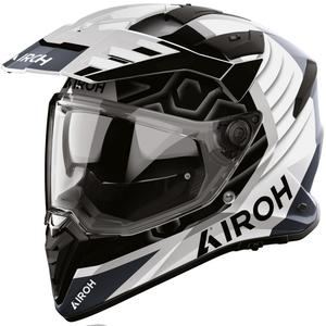 Enduro helma na motorku Airoh BADX-X Cube sivá