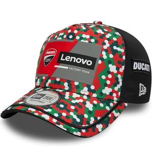 Kšiltovka Ducati New Era Lenovo Mugello černo-červeno-vícebarevná