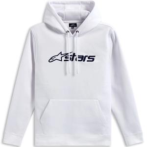 Mikina Alpinestars Blaze Hoodie 3 bílo-modrá