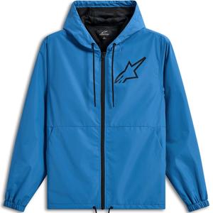 Bunda Alpinestars Speeder CHronium Windbreaker modro-černá