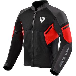 Bunda na motocykel Revit GT-R Air 3 čierno-fluo červená