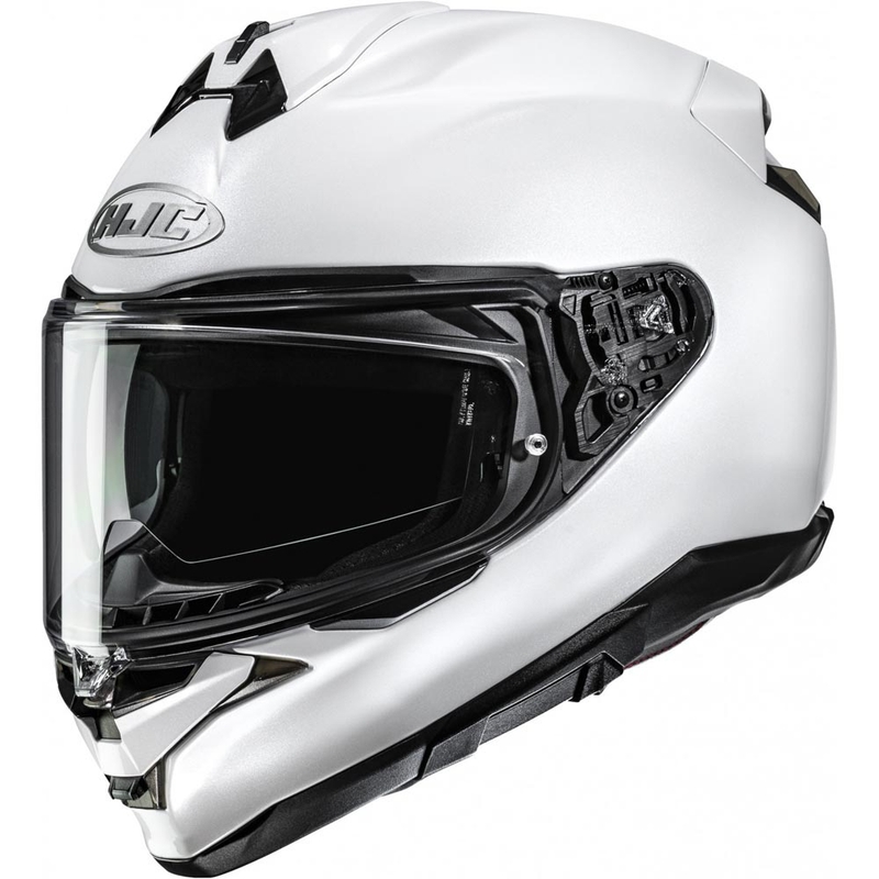 Integrálna helma na motorku HJC F72 Solid perleťovo biela