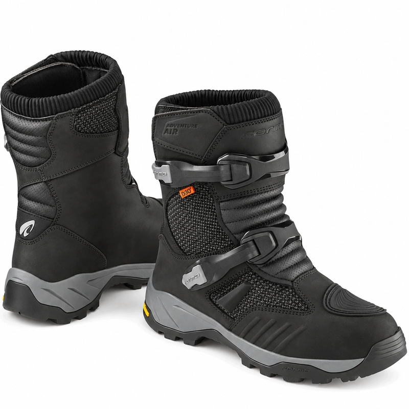 Boty na motorku Forma Adventure Air Low Dry černé