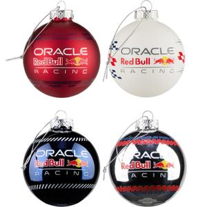 Set vianočných ozdôb Oracle Red Bull Racing farebné 4 ks