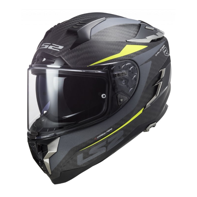 Integrálna prilba na motocykel LS2 FF327 Challenger C Drone čierno-fluo žltá výpredaj