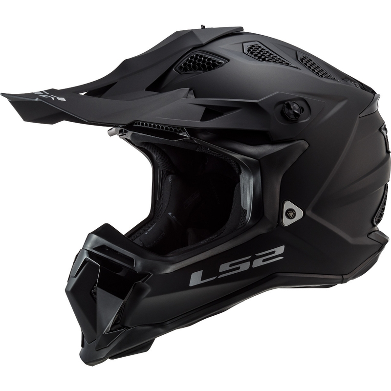 Motokrosová prilba LS2 MX470 Subverter Noir čierna matná
