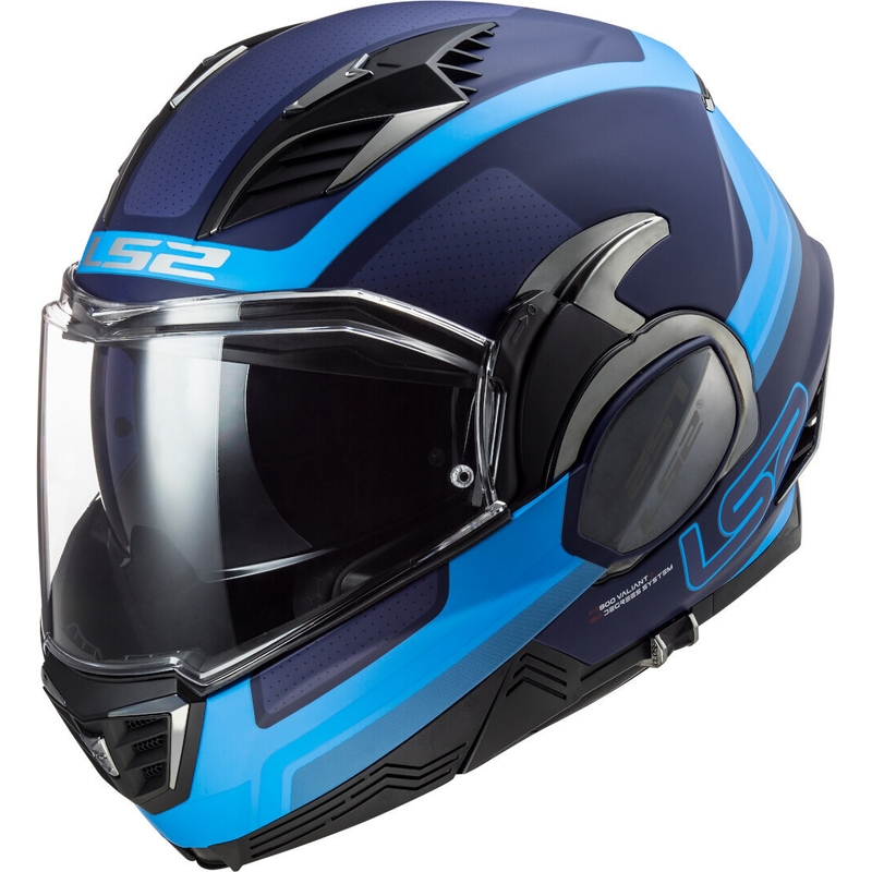 Preklápacia prilba na motocykel LS2 FF900 Valiant II Orbit modrá