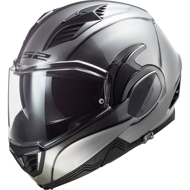 Preklápacia prilba na motocykel LS2 FF900 Valiant II Jeans titánová výpredaj
