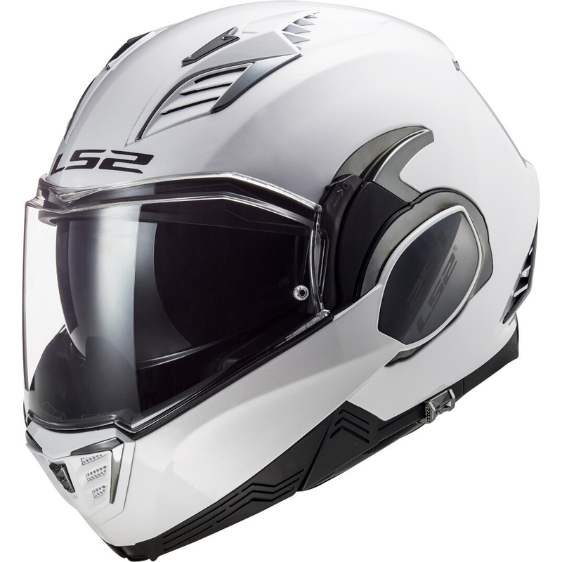 Preklápacia prilba na motocykel LS2 FF900 Valiant II Solid biela
