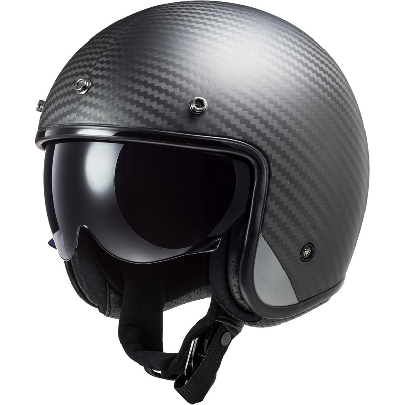 Otvorená prilba na motocykel LS2 OF601 Bob C Carbon