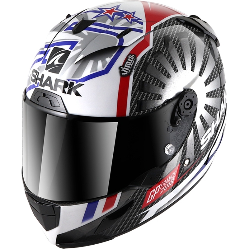 Integrálna prilba SHARK RACE-R PRO CARBON Zarco GP De France Replica 2019
